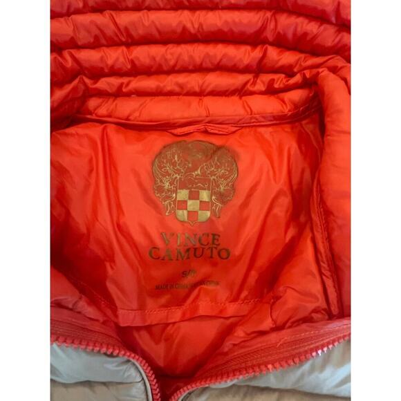 Vince Camuto Puffer Vest Women Small Gorpcore Athletic Hiking Outdoor Down Fill - Picture 2 of 9